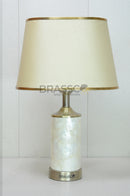 Small Mother of Pearl Accent Lamp for Console