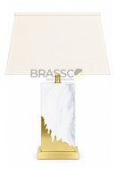 White Decorative Metal Lamp for Bedroom