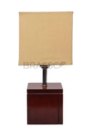 wooden box lamp